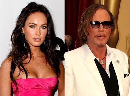Megan Fox, Mickey Rourke Megan Fox, Mickey Rourke